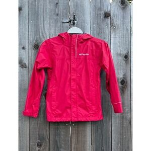 Columbia Sportswear‎ Omni-Tech Waterproof Hooded Rain Jacket Women's Size S